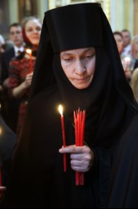 Пасхальная вечерня в храме Покрова Пресвятой Богородицы г.Саратова