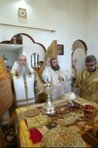 Божественная литургия в храме святых первоверховных апостолов Петра и Павла г. Красноармейска