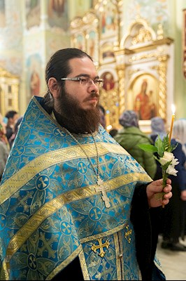 Всенощное бдение в Покровском храме г. Саратова