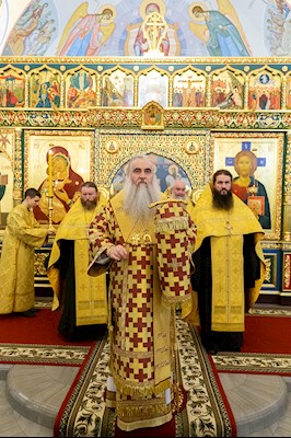 Всенощное бдение в Свято-Никольском мужском монастыре г. Саратова