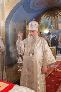 Митрополит Лонгин совершил чин Великого освящения воды