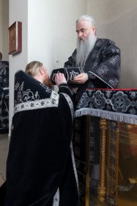 Литургия Преждеосвященных Даров в Свято-Троицком кафедральном соборе г. Вольска