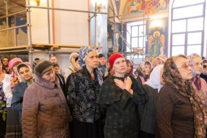 Божественная литургия в Свято-Никольском мужском монастыре г. Саратова