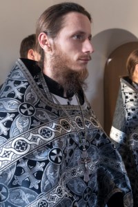 Литургия Преждеосвященных Даров в храме во имя преподобного Сергия Радонежского г.Саратова