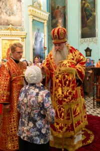 Всенощное бдение в храме Сошествия Святого Духа г. Саратова