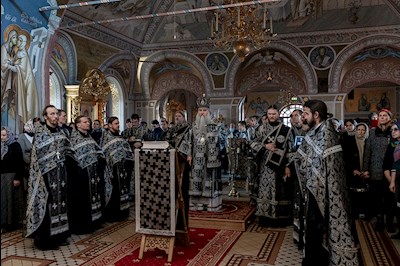 Пассия в Свято-Троицком кафедральном соборе г. Саратова