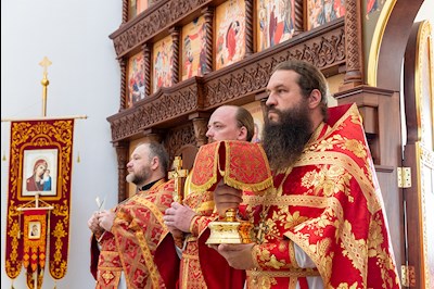 В Борисоглебском храме Саратова отметили престольный праздник