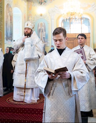 В праздник Крещения Господня митрополит Игнатий совершил Божественную литургию