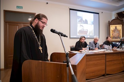 Митрополит Игнатий посетил защиту выпускных работ в СПДС