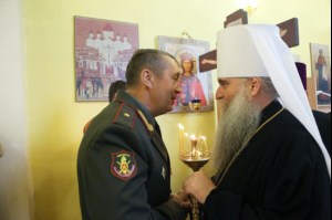 Божественная литургия в храме во имя мучениц Веры, Надежды, Любови и матери их Софии поселка Светлый Татищевского района