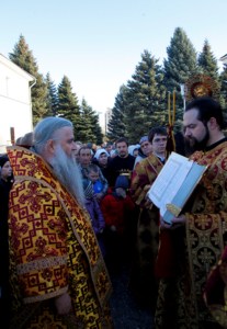 Божественная литургия в Спасо-Преображенском мужском монастыре г. Саратова