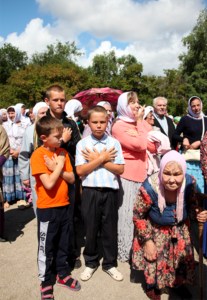 Божественная литургия в Вавиловом Доле