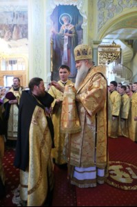 Встреча святых мощей святого равноапостольного князя Владимира и Всенощное бдение в храме в честь Покрова Пресвятой Богородицы г.Саратова