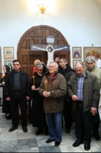 Божественная литургия и панихида в храме во имя святителя и чудотворца Николая на Елшанском кладбище г. Саратова