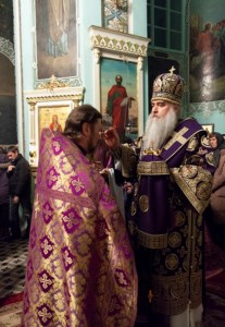 Утреня Великой Субботы с Чином погребения в храме в честь Сошествия Святого Духа г. Саратова
