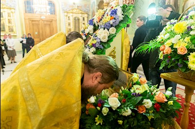 В Саратов принесен ковчег с мощами блаженной Матроны Московской