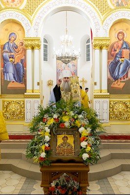 Всенощное бдение в храме святителя Спиридона Тримифунтского г. Саратова