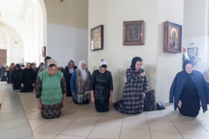 Литургия Преждеосвященных Даров в Свято-Троицком кафедральном соборе г. Вольска