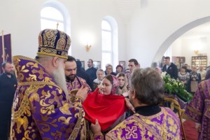 Божественная литургия в храме во имя святой великомученицы Екатерины г. Саратова