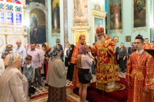 Всенощное бдение в храме Сошествия Святого Духа г. Саратова