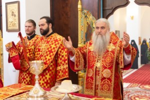Божественная литургия в Свято-Алексиевском женском монастыре г. Саратова
