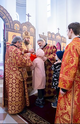Митрополит Игнатий совершил Божественную литургию в Петропавловском храме Саратова