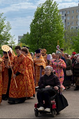 Божественная литургия в храме великомученика Георгия Победоносца г. Саратова