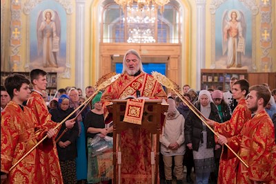 В Саратове встретили мощи святого великомученика Георгия Победоносца