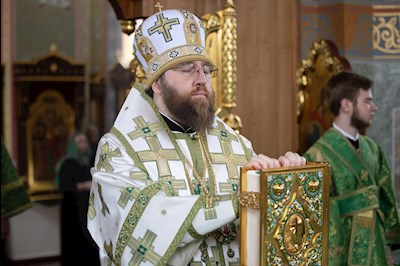 Митрополит Игнатий совершил Божественную литургию в Иоанновском женском монастыре в пос. Алексеевка Хвалынского района