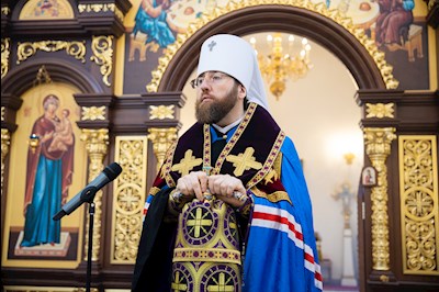 Митрополит Игнатий совершил Божественную литургию в храме преподобного Сергия Радонежского г. Саратова