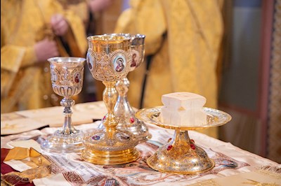 Митрополит Игнатий совершил Божественную литургию в Свято-Троицком кафедральном соборе г. Саратова