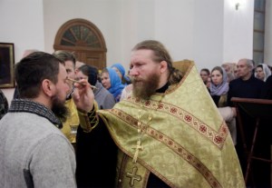 Всенощное бдение в Свято-Никольском мужском монастыре г. Саратова