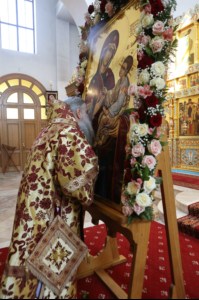 Божественная литургия в Свято-Алексиевском женском монастыре г. Саратова