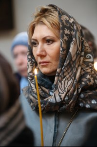 Божественная литургия и панихида в храме во имя святителя и чудотворца Николая на Елшанском кладбище г. Саратова