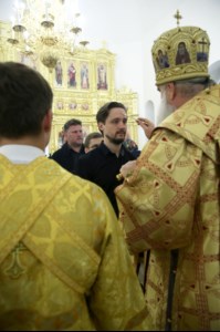 Всенощное бдение в храме во имя апостола и евангелиста Иоанна Богослова г.Саратова