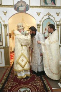 Божественная литургия в храме в честь Покрова Пресвятой Богородицы р.п. Новые Бурасы