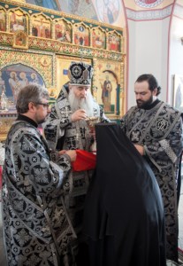 Литургия Преждеосвященных Даров в Свято-Никольском мужском монастыре г.Саратова