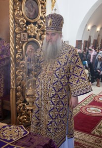 Божественная литургия в храме во имя святого благоверного князя Александра Невского города Ртищева Балашовской епархии