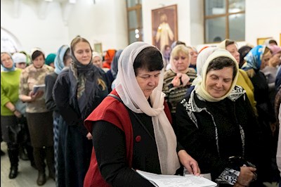 Всенощное бдение в Свято-Никольском мужском монастыре г. Саратова