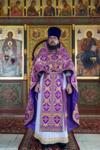 Литургия Преждеосвященных Даров в храме в честь иконы Божией Матери «Утоли моя печали» г. Саратова