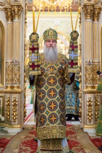 Божественная литургия в храме в честь Покрова Пресвятой Богородицы г. Саратова