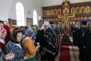 Пассия в храме в честь Успения Божией Матери г.Вольска