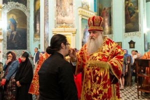 Всенощное бдение в храме Сошествия Святого Духа г. Саратова