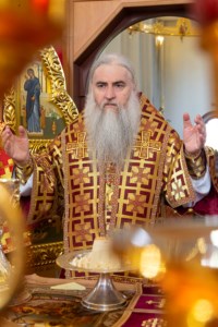 Божественная литургия в храме великомученика Георгия Победоносца г. Саратова