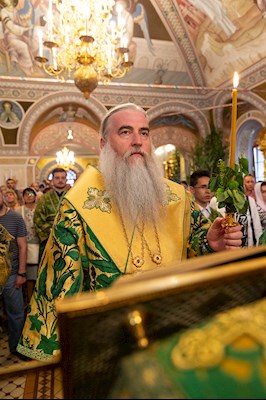 Всенощное бдение в Свято-Троицком кафедральном соборе г.Саратова