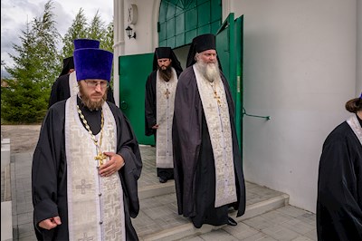 Митрополит Лонгин совершил отпевание игумении Ксении (Афанасьевой)