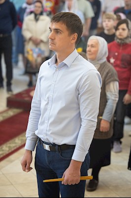 Митрополит Игнатий совершил Божественную литургию в храме святого апостола и евангелиста Иоанна Богослова г. Саратова