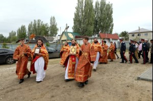 Божественная литургия в храме во имя святых первоверховных апостолов Петра и Павла г. Аткарска