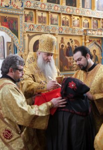 Божественная литургия в Свято-Алексиевском женском монастыре г. Саратова