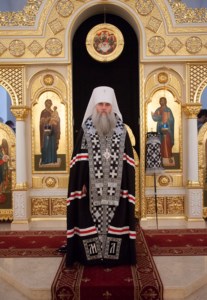 Литургия Преждеосвященных Даров, малое повечерие, утреня и первый час на Архиерейском подворье — храме во имя святых равноапостольных Кирилла и Мефодия при СГУ